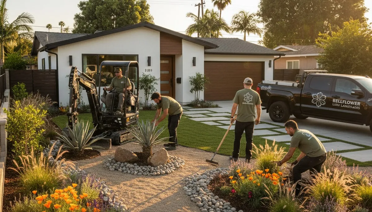 Landscaping services in Long Beach, CA for residential and commercial properties