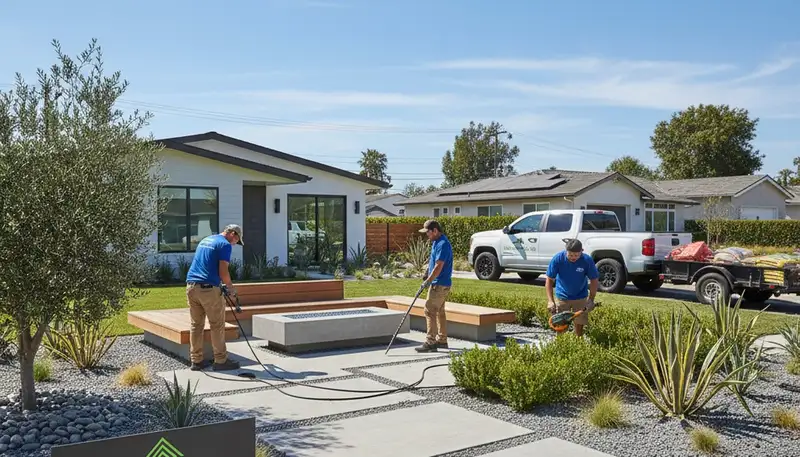 Landscaping services in Long Beach, CA for residential and commercial properties