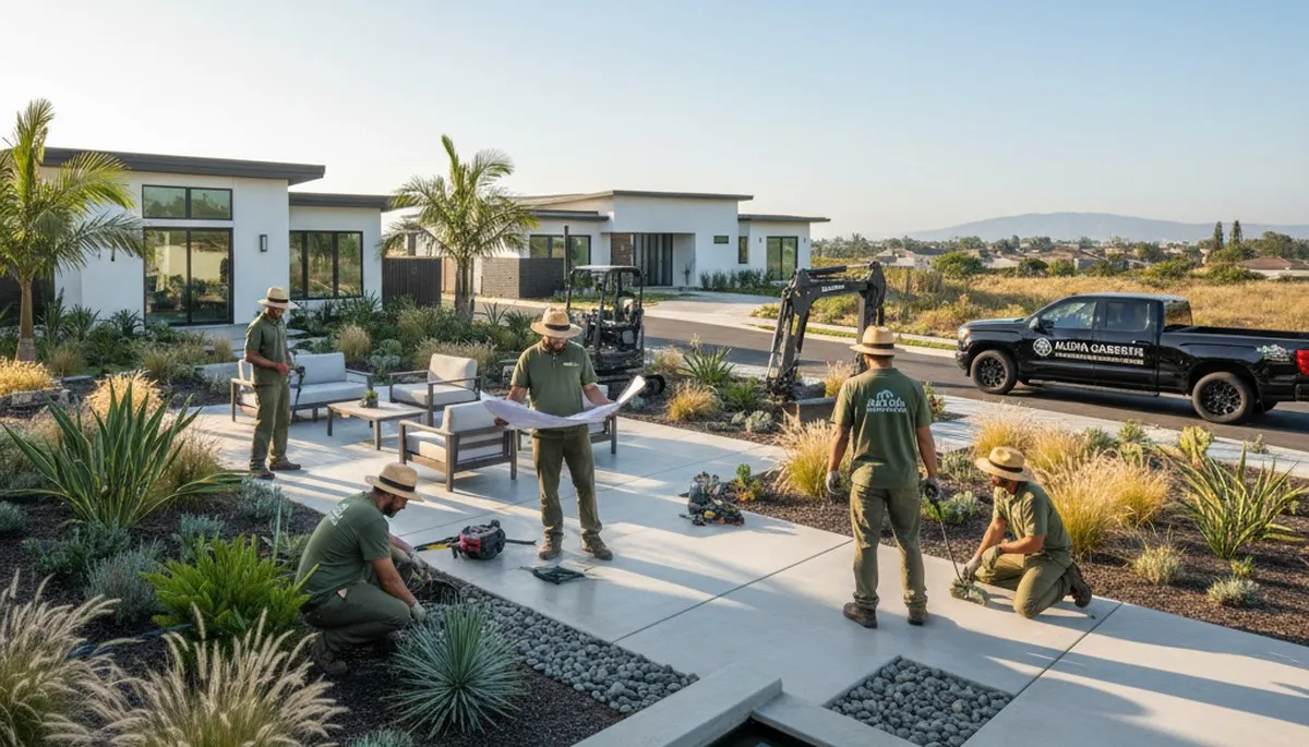 Landscaping services in Long Beach, CA for residential and commercial properties