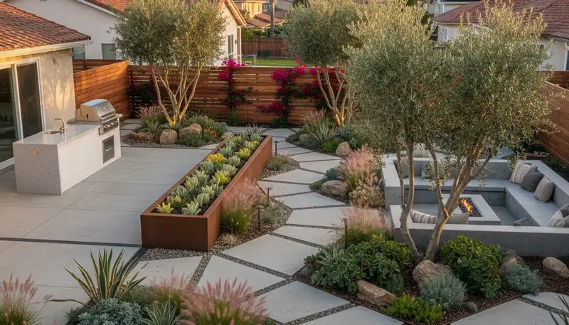 Landscaping crew serving Long Beach, CA with professional yard maintenance and outdoor care