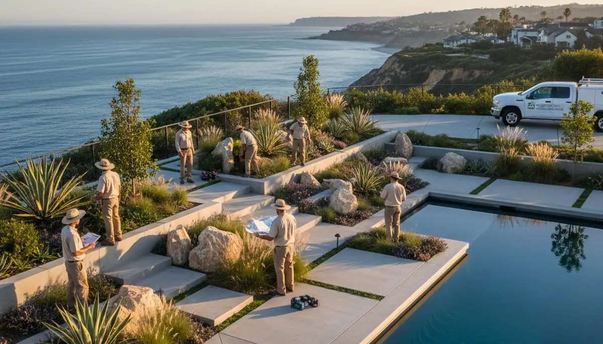Landscaping service in Long Beach, CA for residential and commercial outdoor care