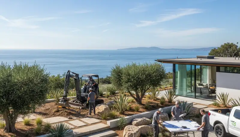 Long Beach, CA landscaping service for residential and commercial property maintenance