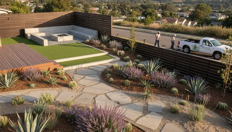 Landscaping services in Long Beach, CA for residential and commercial properties