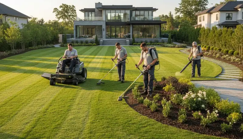 Lawn maintenance in Long Beach, CA by Chop Chop Landscaping for healthy coastal turf